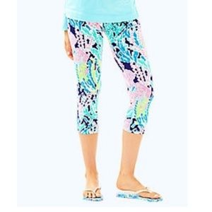 Luxletic 21" Weekender Cropped Pant: Lets Cha Cha